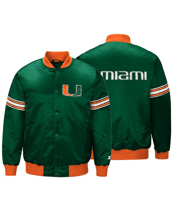 Miami hurricanes 2025 letterman jacket