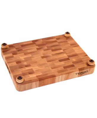 Catskill Craft End Grain Chopping Block With Feet