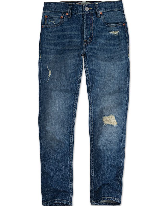 Levi's Big Boys Skinny Distressed Jeans - Macy's