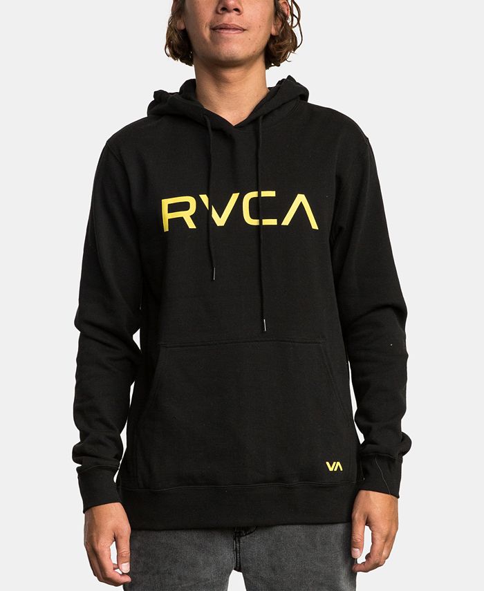 RVCA Mens Thru View Pullover Hoodie (Pirate Black) main image 1