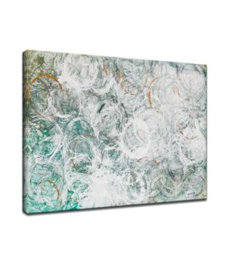 Ready2HangArt 'Sea Current' Abstract Canvas Wall Art, 20x30"