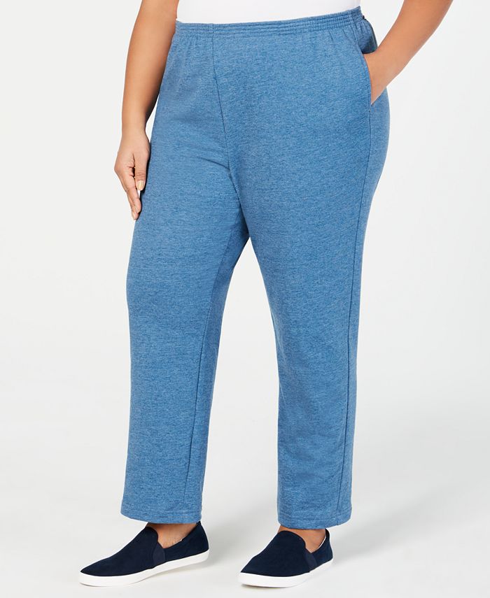 Alfred dunner plus size denim sale pants