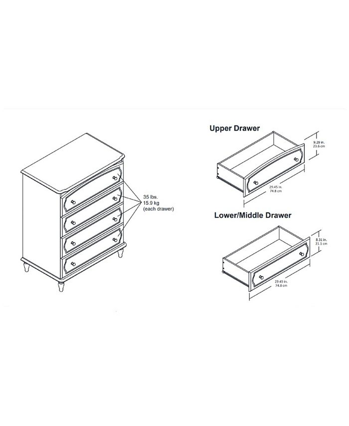 Little Seeds Rowan Valley Laren 4 Drawer Dresser Macy's
