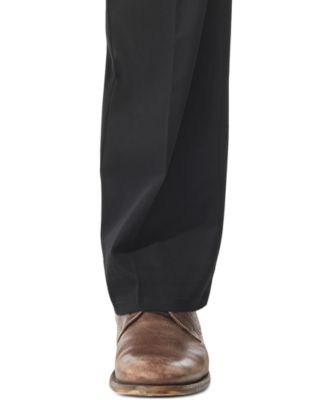 Men's Comfort Relaxed Fit Khaki Stretch Pants