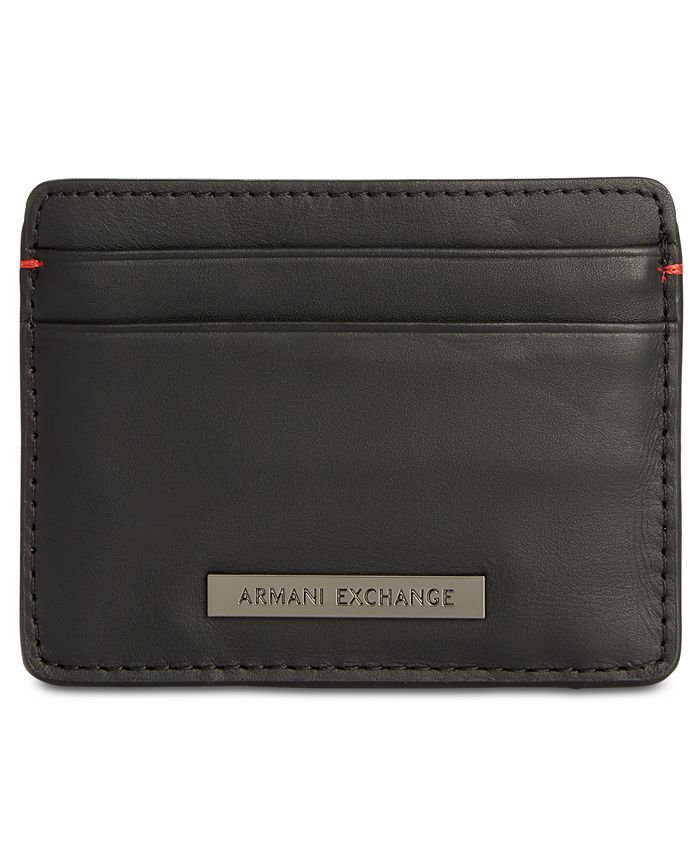 A|X Armani Exchange Men's Card Case - Macy's