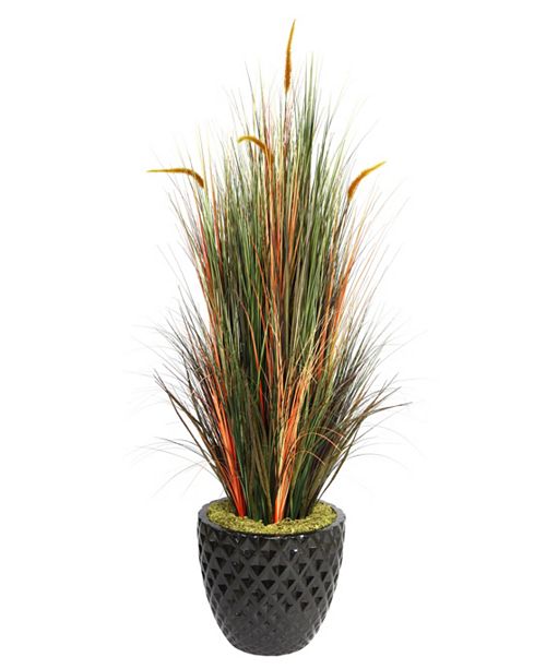 Laura Ashley 66 Tall Onion Grass Artificial Decorative Lifelike