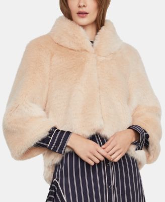 bcbg fur jacket