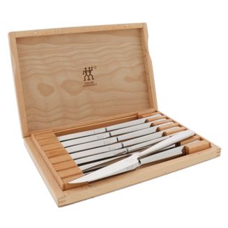 Zwilling J.A. Henckels 8-Pc Steak Knife Set with Wood Presentation Case - Macy's