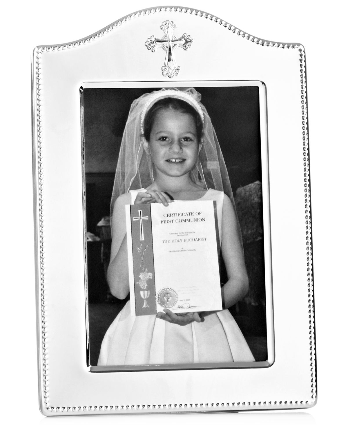 Reed & Barton Picture Frame, Abbey 4" X 6"