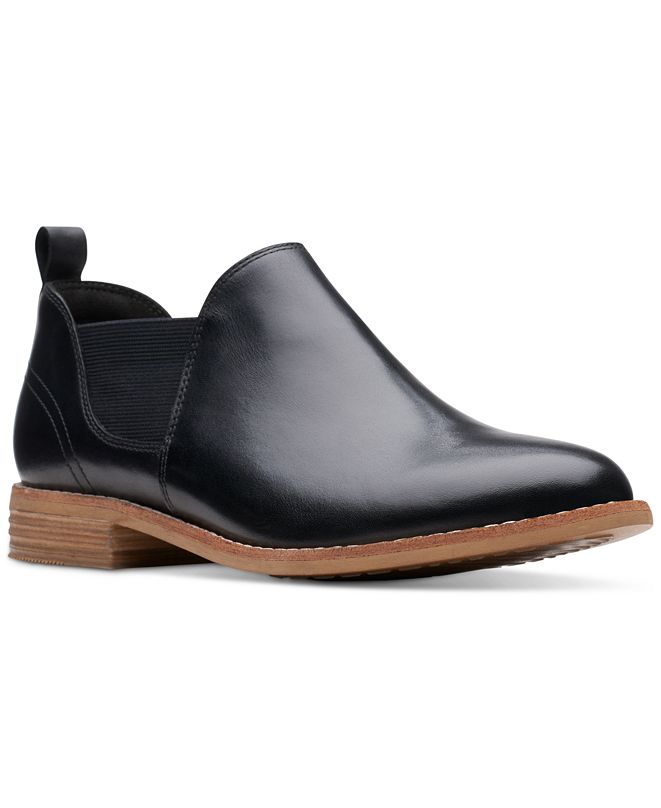 macys clarks booties