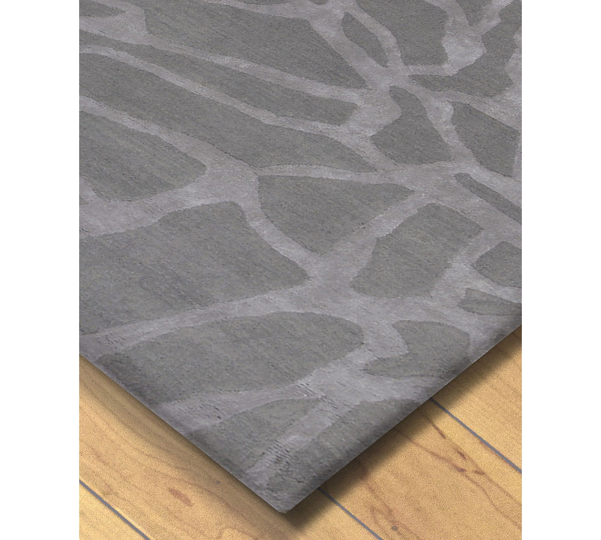 Liora Manne' Roma 9303 Shapes Area Rug -Grey