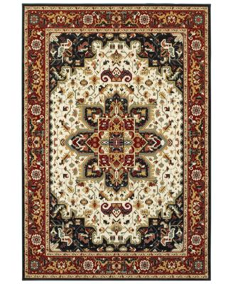 Oriental Weavers - Kashan 96W Red/Ivory 5'3" x 7'6" Area Rug