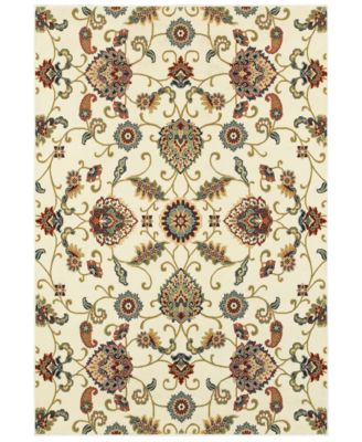 Oriental Weavers - Kashan 9946W Ivory/Multi 3'10" x 5'5" Area Rug