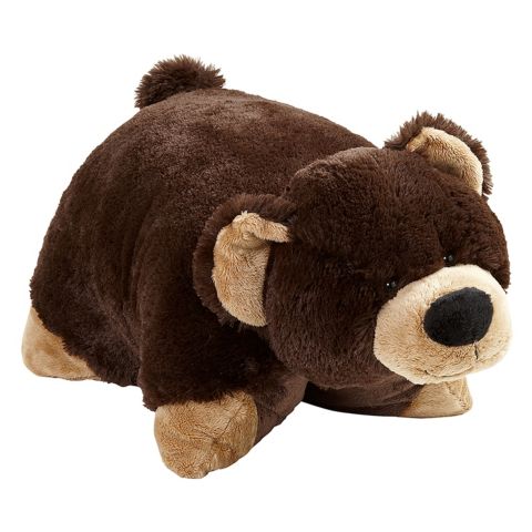 Детская мягкая игрушка Pillow Pets Mr. Bear Soft Chenille 18" Plush