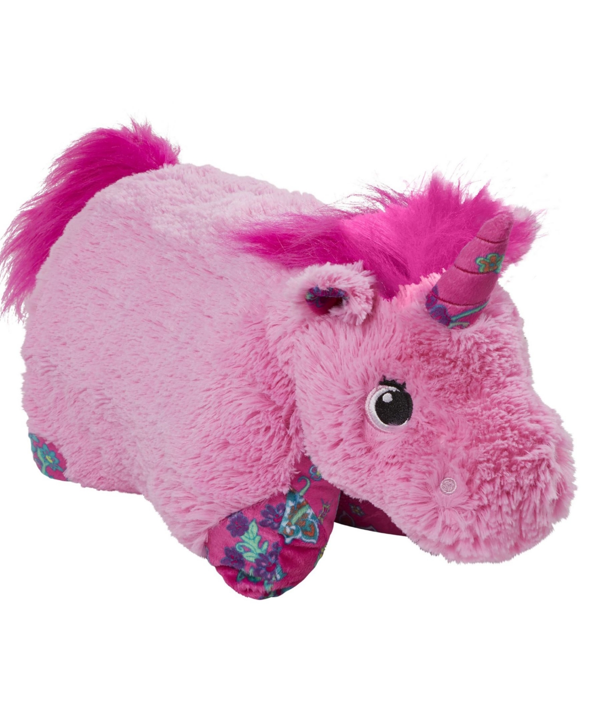 Pillow Pets Kids' Colorful Unicorn Stuffed Animal Plush Toy In Pink