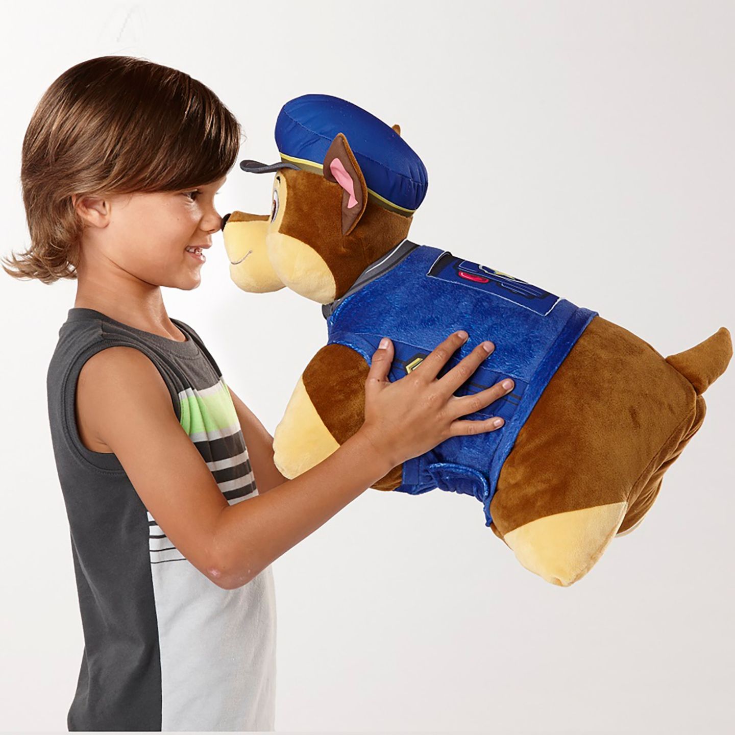 Детская мягкая игрушка Pillow Pets Nickelodeon Paw Patrol Chase 16" Plush — фото 4