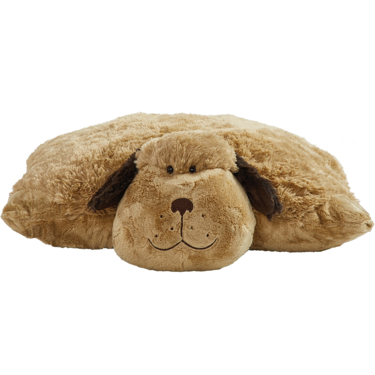 Shop Pillow Pets Signature Snuggly Puppy Stuffed Animal Plush Toy In Medium Bro