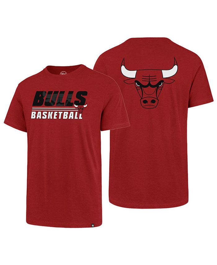 '47 Brand Men's Chicago Bulls Fade Back Super Rival T-Shirt - Macy's