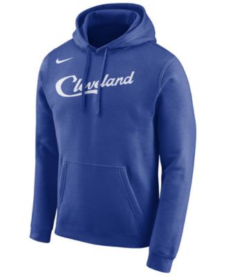 Nike Men's Cleveland Cavaliers City Club Fleece Hoodie - Macy's