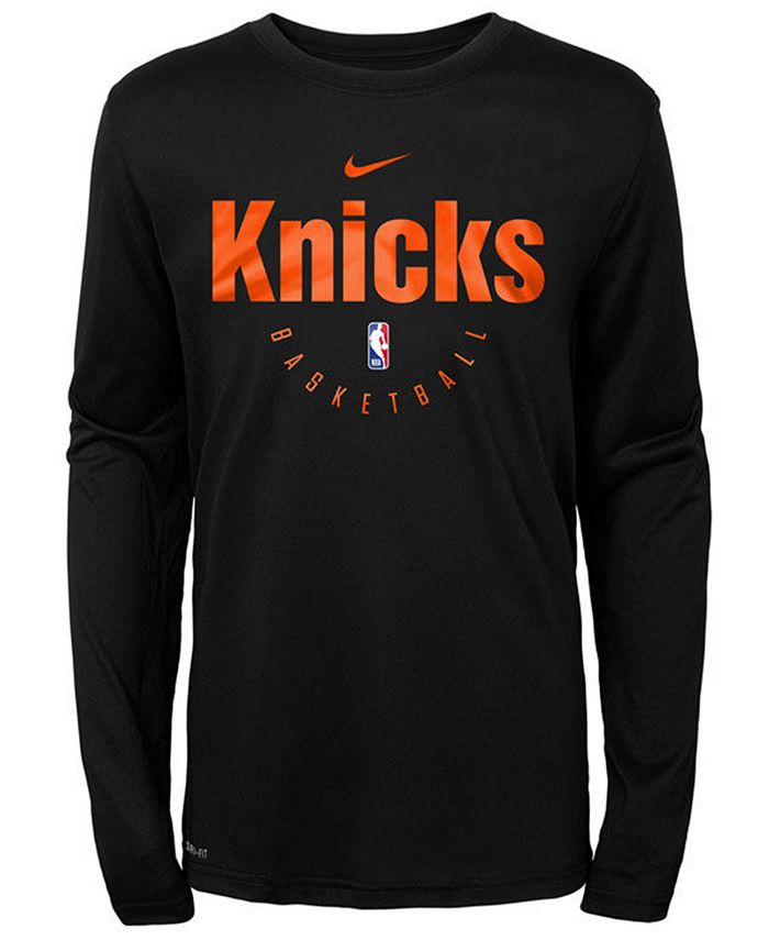 New York Knicks Nike Dry Logo Men's NBA T-Shirt. Nike ID