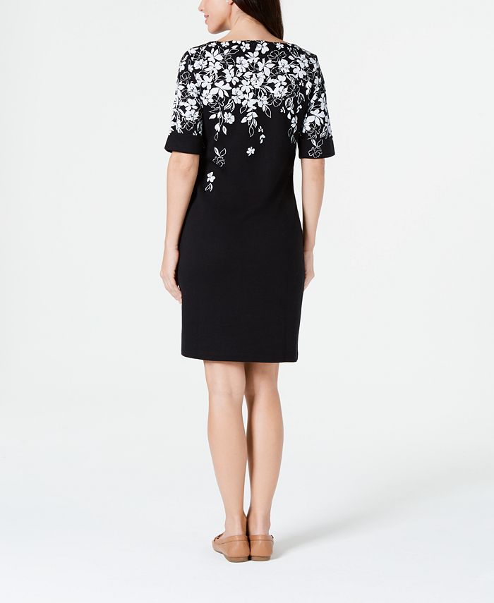 Karen Scott FloralPrint Dress, Created for Macy's Macy's