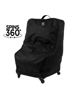NEW JL Childress Wheelie Car Seat Travel Bag Black FREE SHIPPING