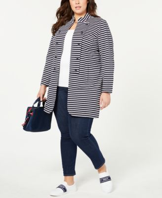 tommy hilfiger plus size jackets