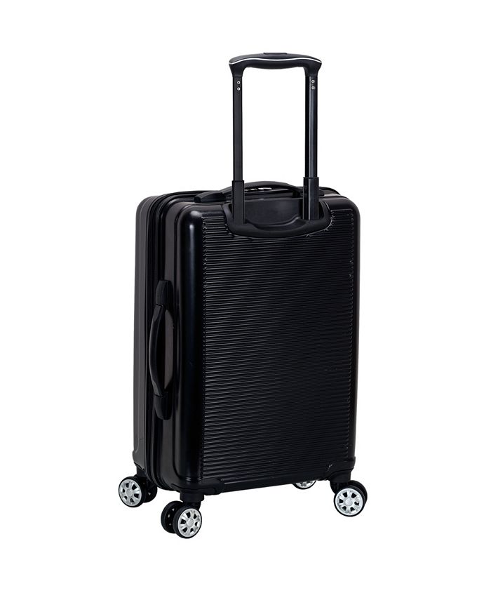 Rockland Horizon 3-Piece Polycarbonate Spinner Luggage Set & Reviews ...