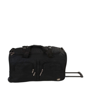 Shop Rockland 36" Check-in Duffle Bag In Black
