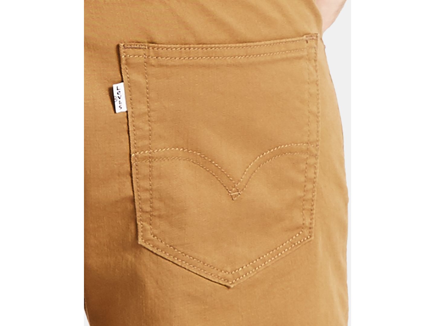 Мужские джинсы Levi's 505™ Regular Fit Slub Twill Stretch, цвет: Caraway — фото 5