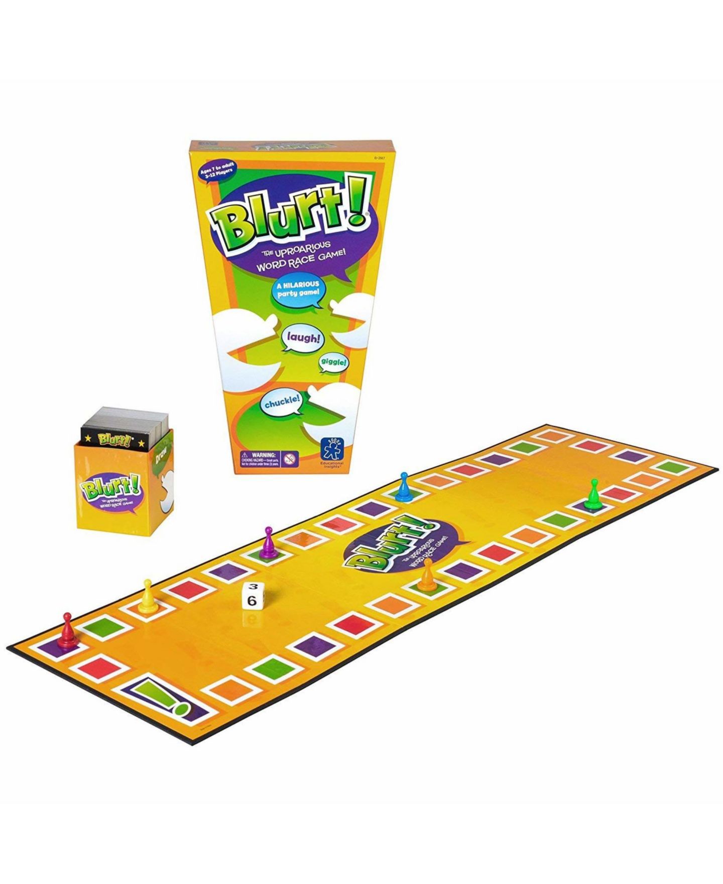 Настольная игра Educational Insights Blurt! Party на угадывание слов, от 7 лет — фото 1
