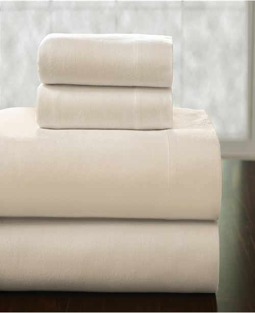 Pointehaven Heavy Weight Cotton Flannel Sheet Set & Reviews Sheets & Pillowcases Bed & Bath