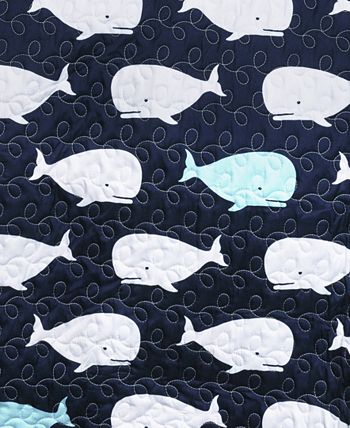 Lush Décor - Whale 5-Pc. Quilt Sets
