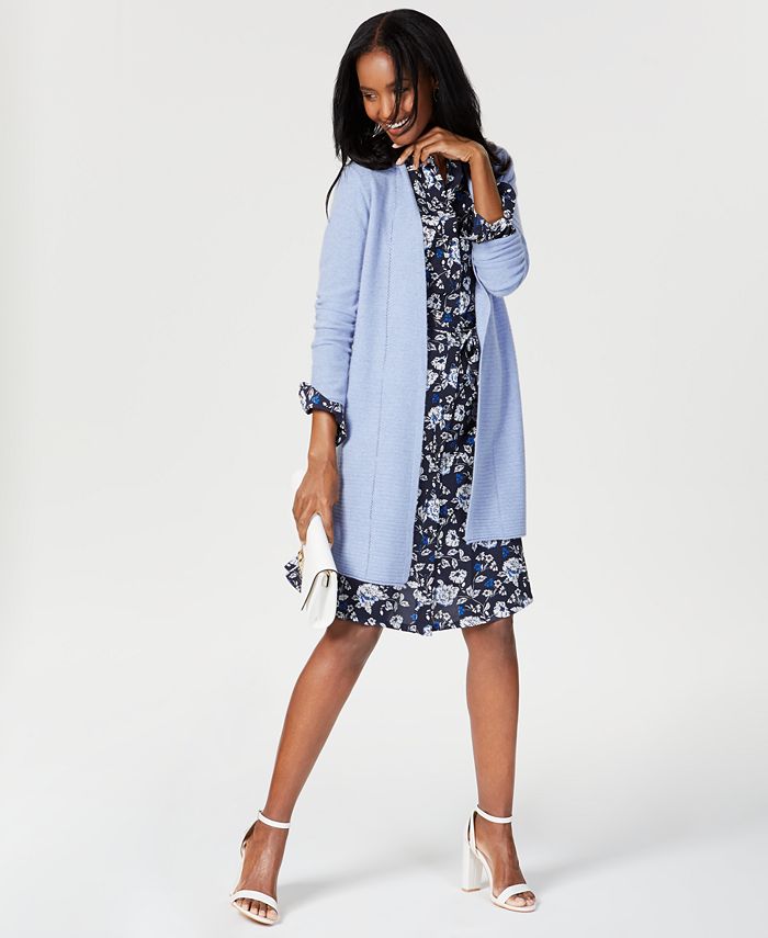 Macys online cashmere duster
