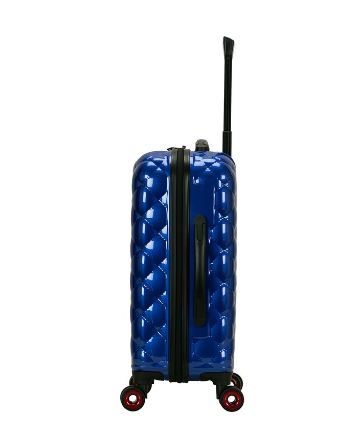Rockland Quilt 3-Piece Polycarbonate Spinner Luggage Set & Reviews ...