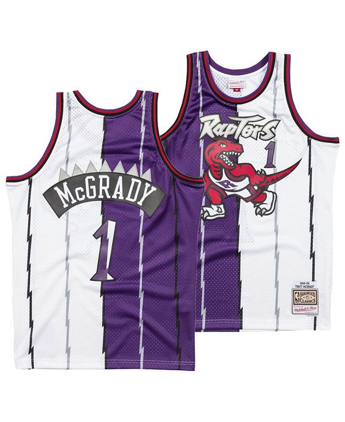 Tracy McGrady Toronto Raptors Mitchell & Ness White Out Swingman