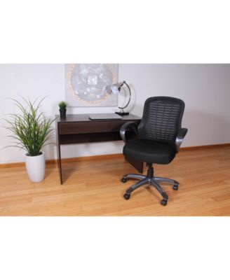 Ribbed High Back Mesh Chair