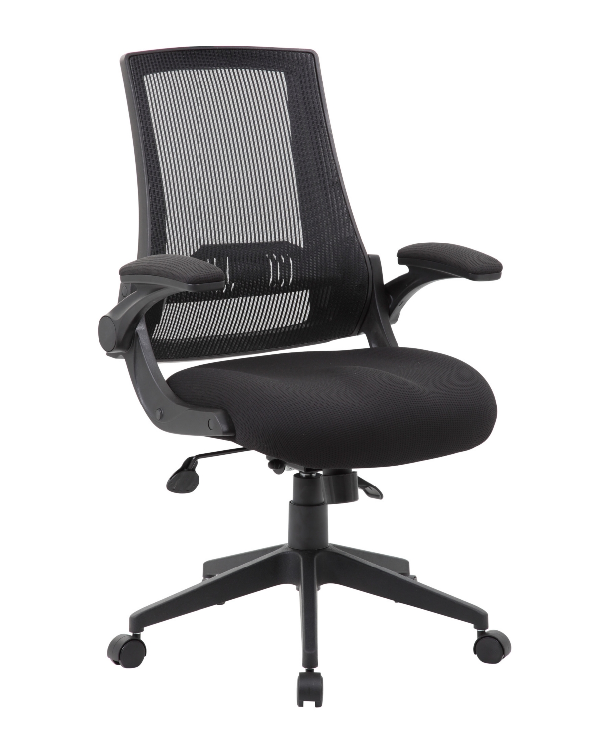 Boss Office Products Mesh Back Task Chair w/Flip Arm