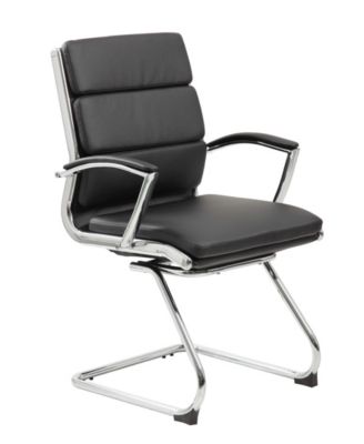 Executive CaressoftPlus Guest Chair with Chrome Finish