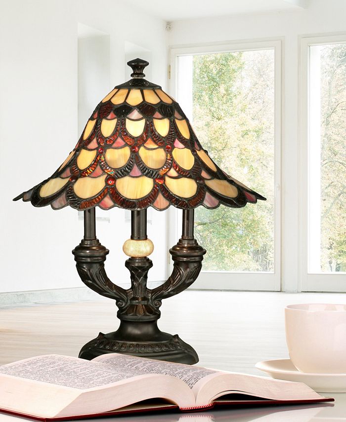 Dale Tiffany Peacock Table Lamp - Macy's