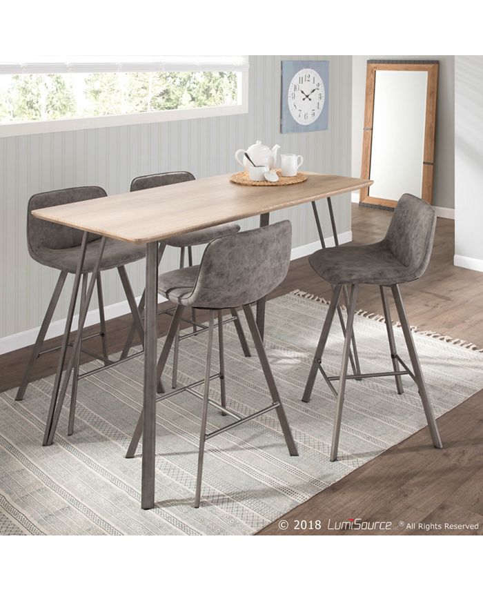 Lumisource Sedona Counter Table & Reviews Furniture Macy's