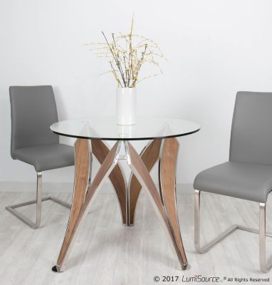 Foster Dining Chair in Faux Leather Set of 2