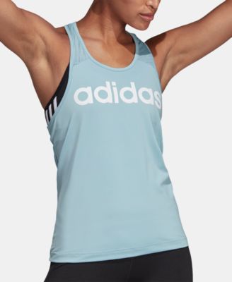 adidas - Design 2 Move Split-Back Logo Training Tank Top