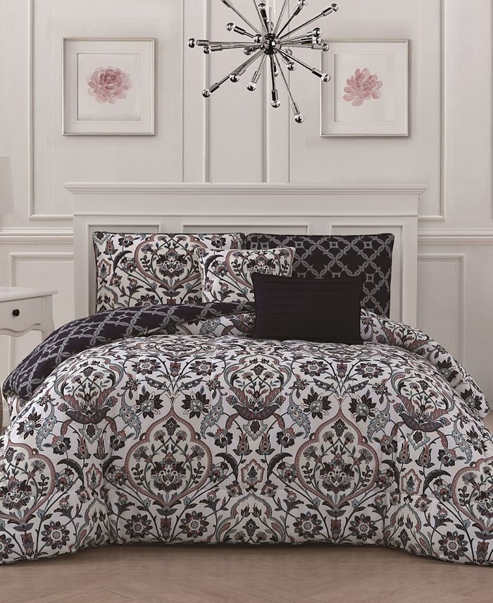 Geneva Home Fashion Ellis 5-Pc. Comforter Sets - Macy's