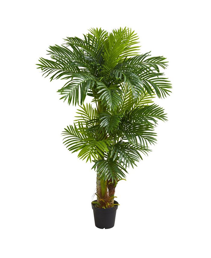Nearly Natural 6 Hawaii Artificial Palm Tree Reviews Plants Home Decor Macy S - Artificial Palm Trees For Home Decor