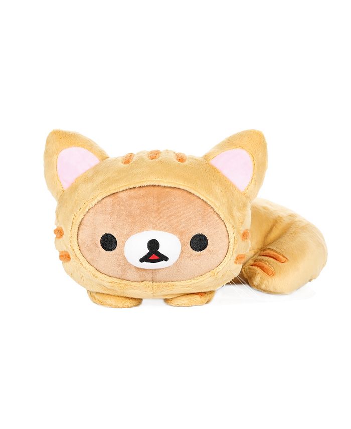 rilakkuma tiger eating fish