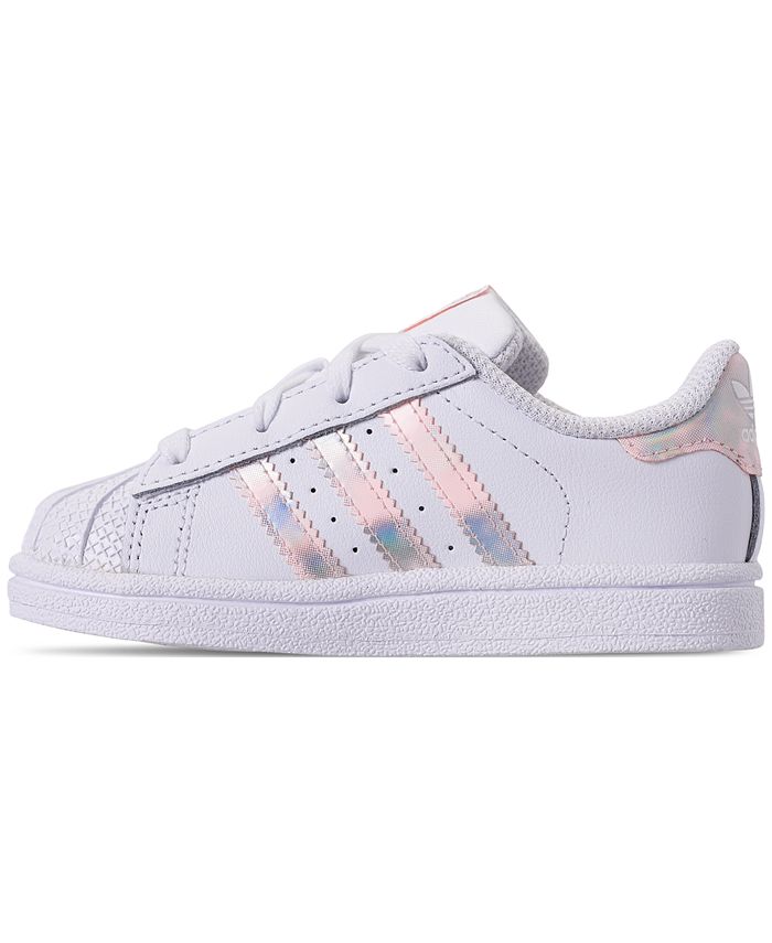 adidas Toddler Girls' Superstar Sneakers from Finish Line - Macy's