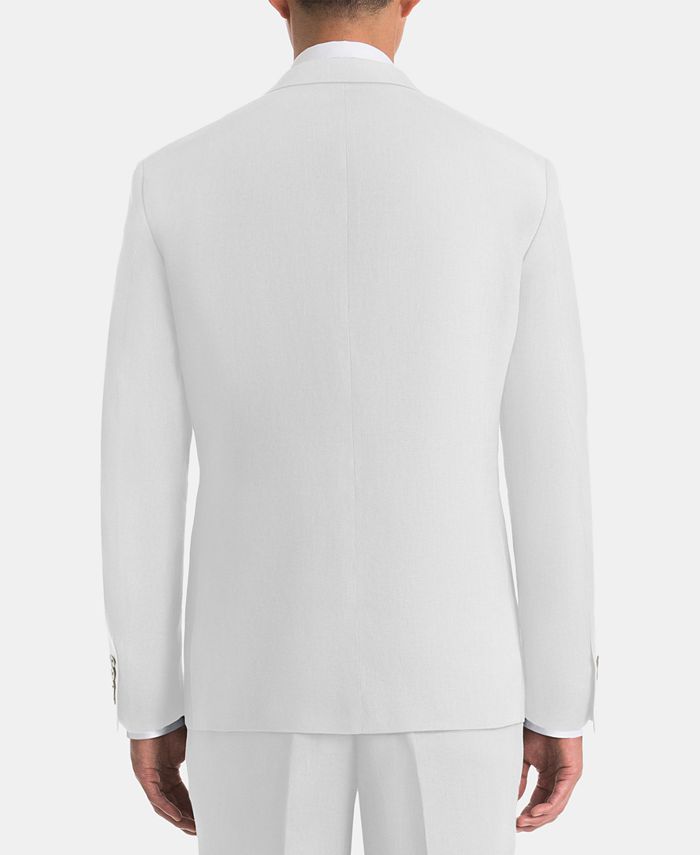 Lauren Ralph Lauren Men's UltraFlex Classic-Fit White Linen Sport Coat ...