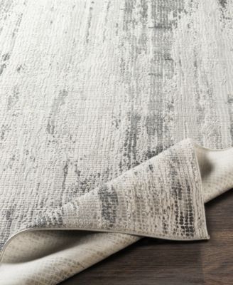 Aisha AIS-2304 Medium Gray 9'3" x 12'3" Area Rug