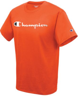 Script Logo T-shirt In Spicy Orange 